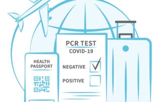 a graphic of pcr test denial
